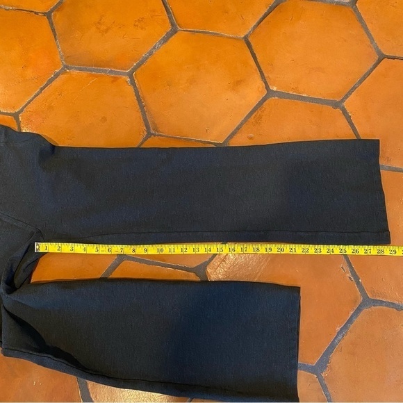Betabrand Charcoal Gray Classic Straight Leg Dress, Yoga, Career Pants Medium P - Picture 11 of 11